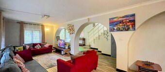 Villa located in Kololo, an upscale neighbourhood in Kampala; large and spacious