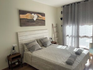 2 dormitorios y ropa de cama