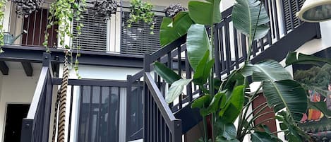 Voorkant van accommodatie