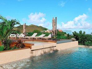 Pool - Duplex Penthouse with Jacuzzi and Pool in Anse Marcel (Saint-Martin)