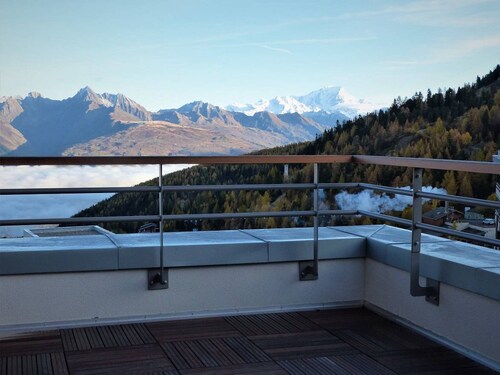 Elegante Wohnung in Plagne Centre mit Parkplatz und Wifi