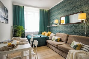 Economy studio | Een strijkplank/strijkijzer, gratis wifi