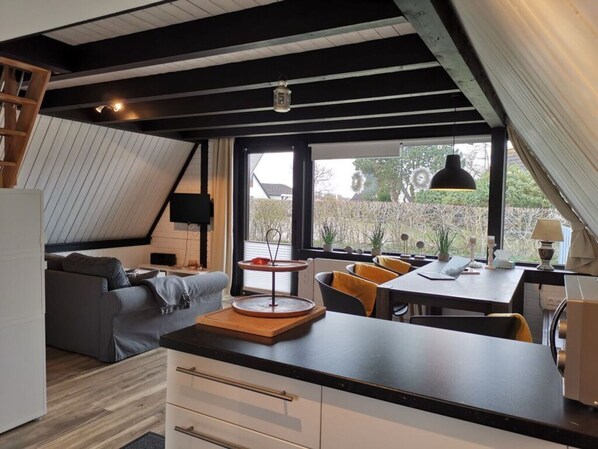 Living area - Beach Pearl Comfortable Holiday Residence (Butjadingen)