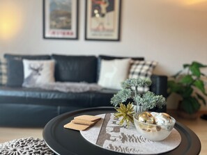 Fernseher, DVD-Player, Bücher