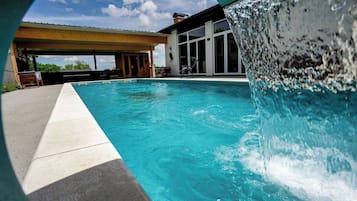 Una piscina climatizada