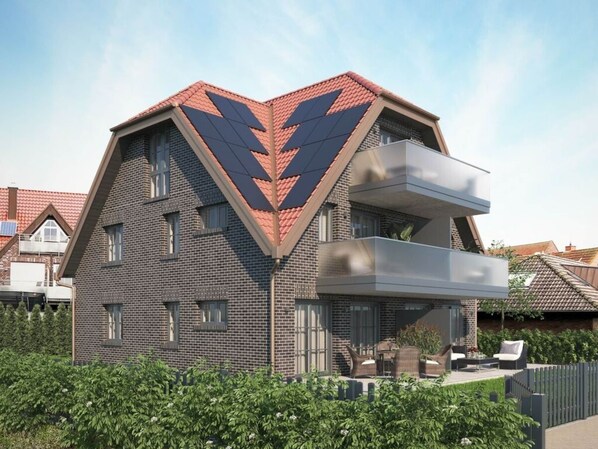 Exterior - Kowblick in Winkelschiffchen III (Juist)