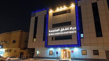 Façade de l’hébergement