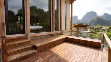 Luxury Villa, 3 Bedrooms, Private Pool, Mountain View | Terrace/patio