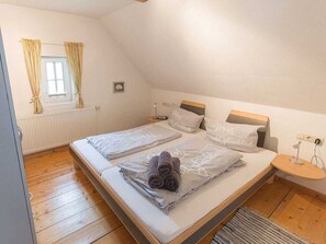 3 bedrooms, individually furnished, iron/ironing board