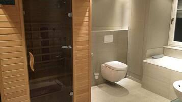 Mobile Unterkunft | Badezimmer | Dusche