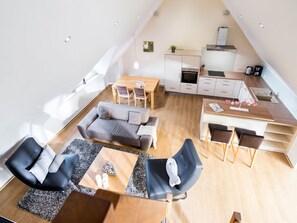 Private kitchen - Upper Deck in the Winkelschiffchen House (Juist)