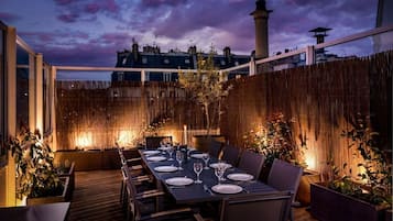 Opções para refeição ao ar livre