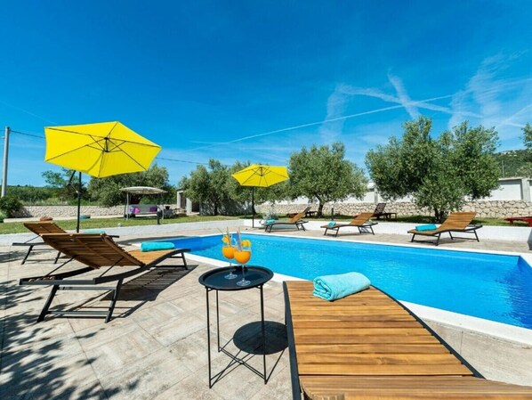 Mobile Home | Pool | Outdoor pool - Holiday House Marina With Pool (Sukosan)