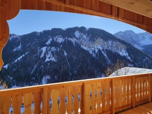 Vue depuis l’hébergement