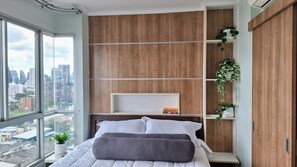 1 soverom, strykejern/-brett, wi-fi og sengetøy