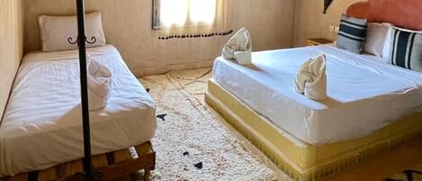 6 habitaciones, wifi y ropa de cama