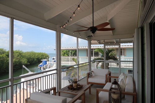 Waterfront House with Boat Dock