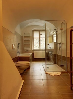 Bathroom - 3 Apartments am Schwibbogen (Görlitz)
