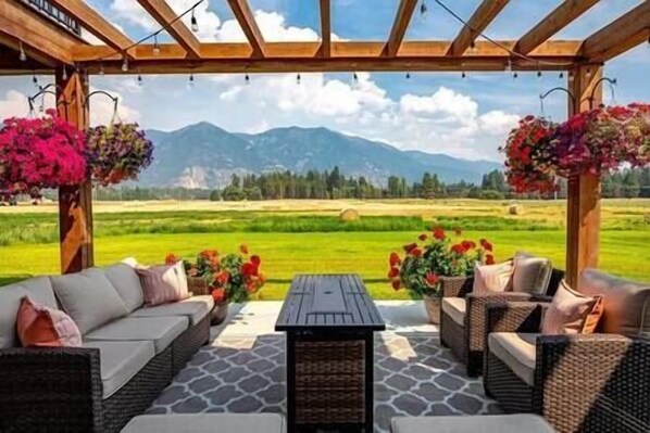 Restauration en plein air