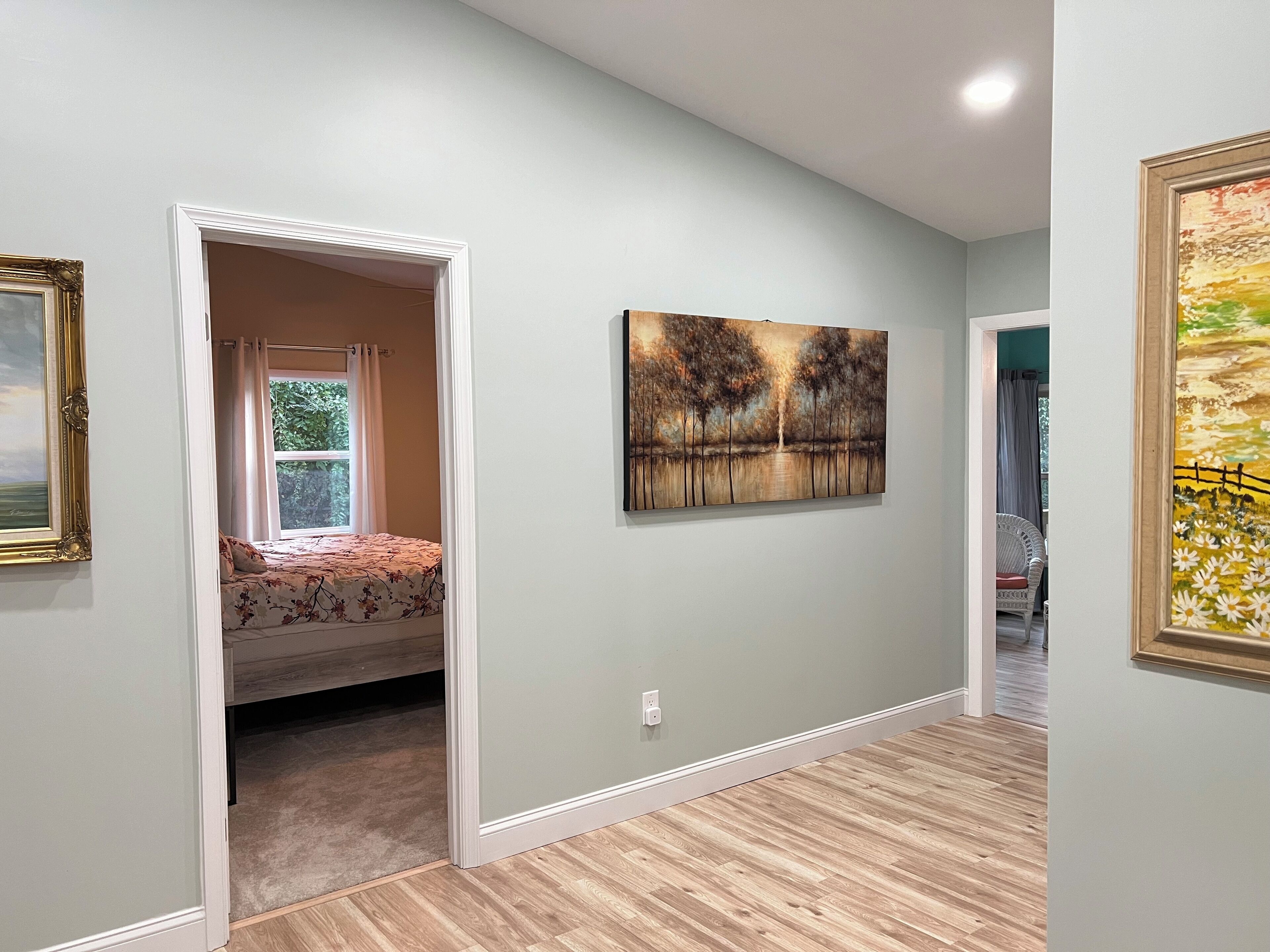 5 chambres, bureau, lit de bébé portatif, accès au Wi-Fi (inclus)