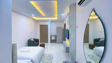 1 Schlafzimmer, Bügeleisen/Bügelbrett, WLAN