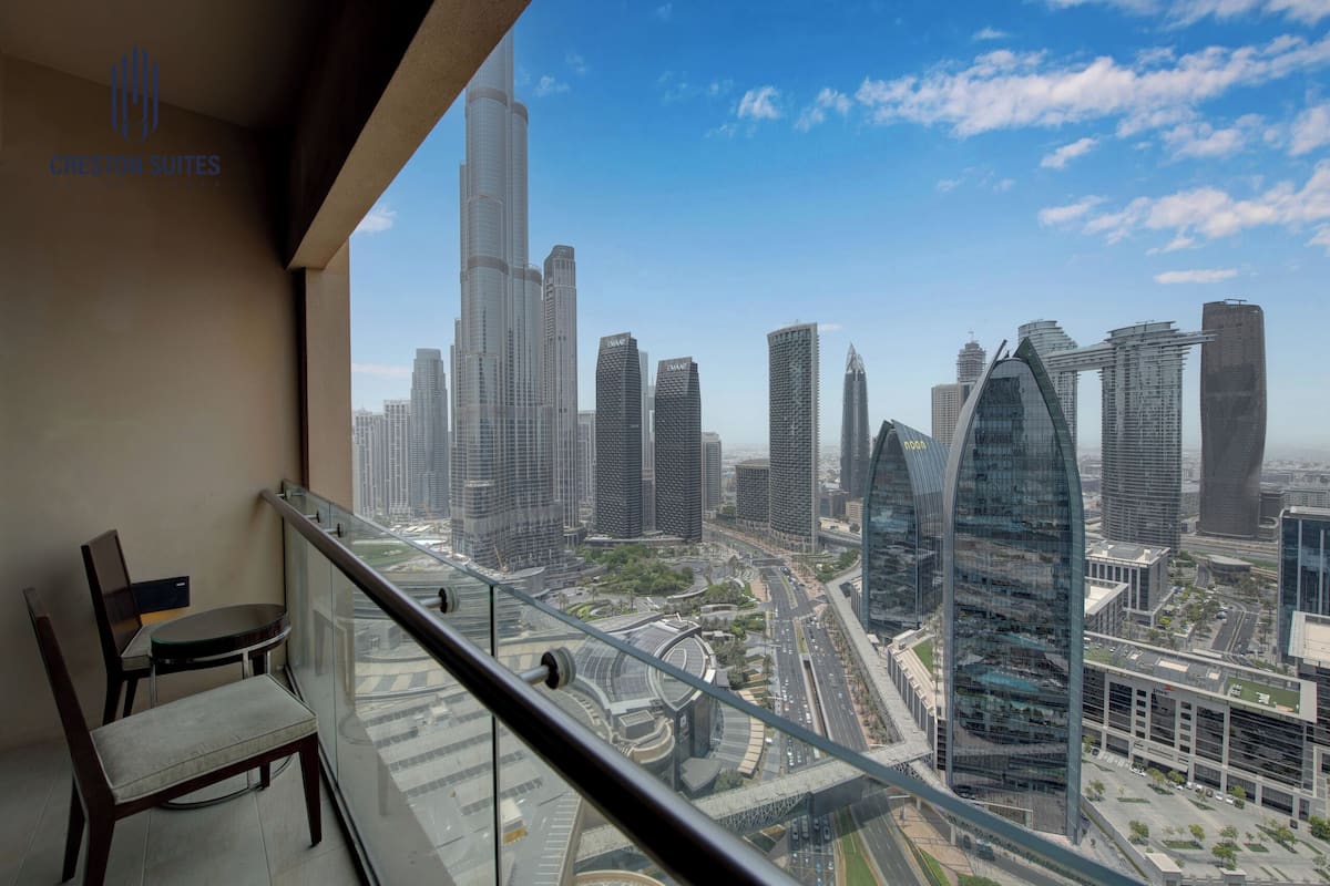 Vue depuis le balcon