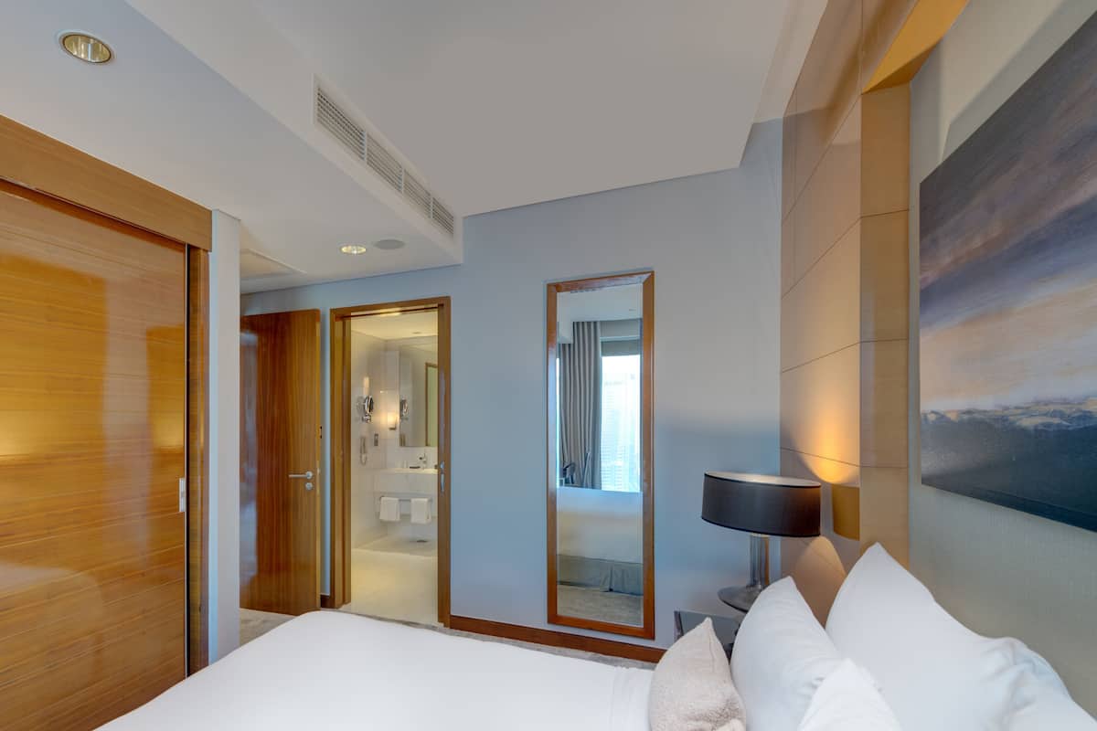 Appartamento Luxury, non fumatori, balcone | 1 camera, biancheria da letto ipoallergenica, una scrivania