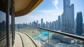 Vue depuis le balcon