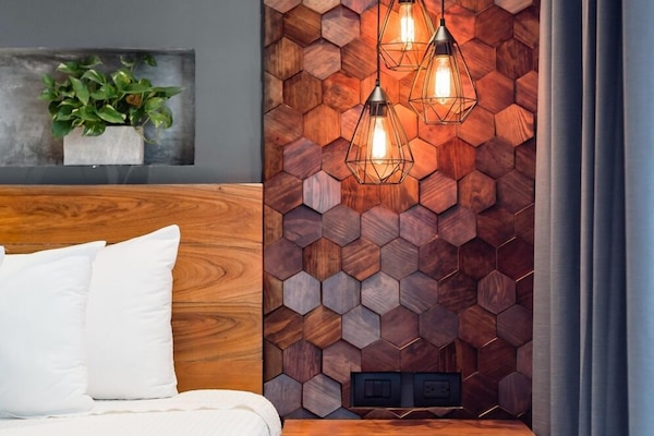 1 habitación, ropa de cama de alta calidad y camas con pillow-top