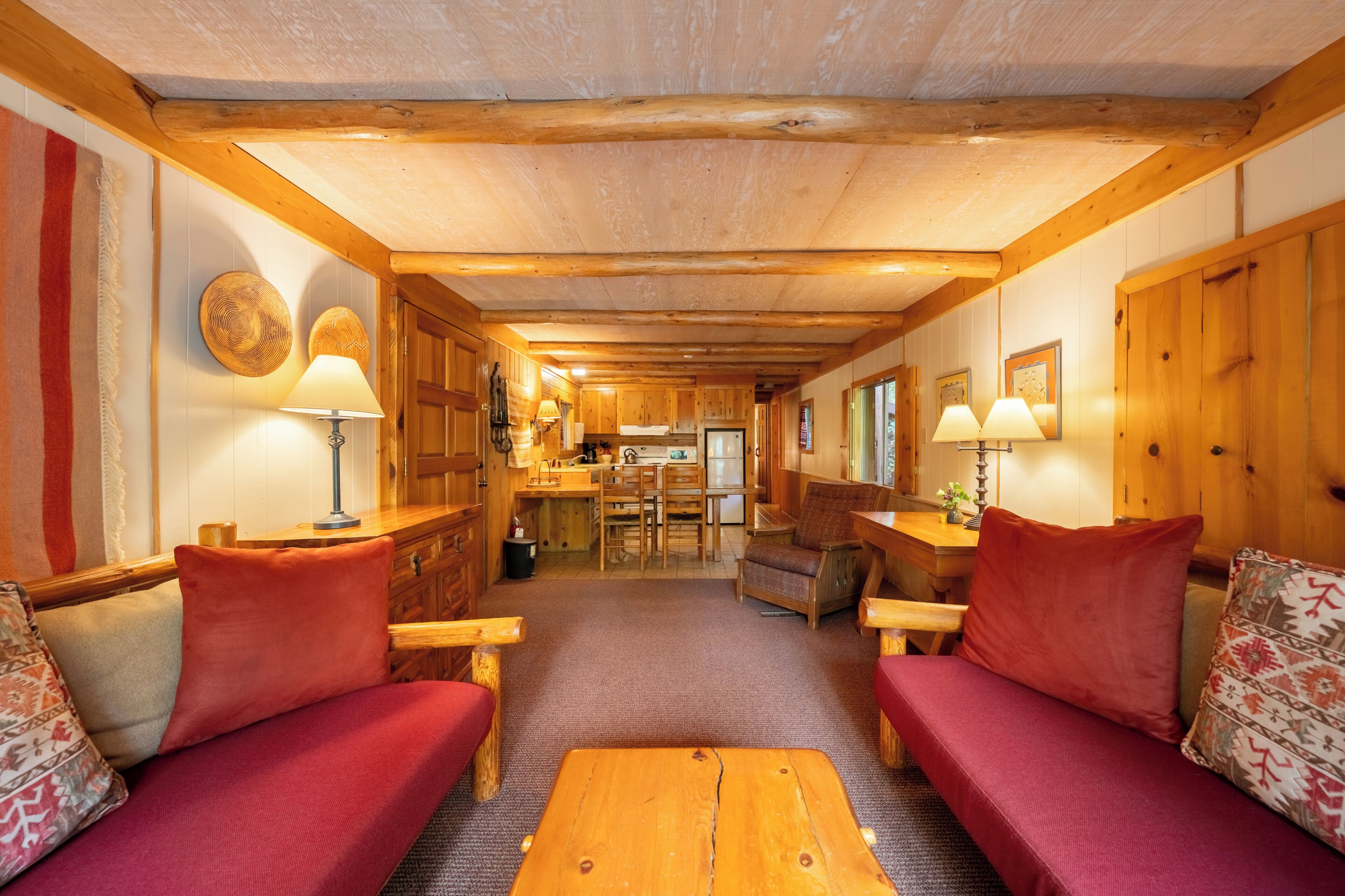 Huisje, 2 slaapkamers, uitzicht op bergen | Beddengoed