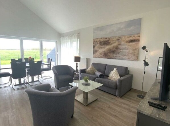 Living area - Weitblick Comfortable Holiday Residence (Jaderaltendeich)