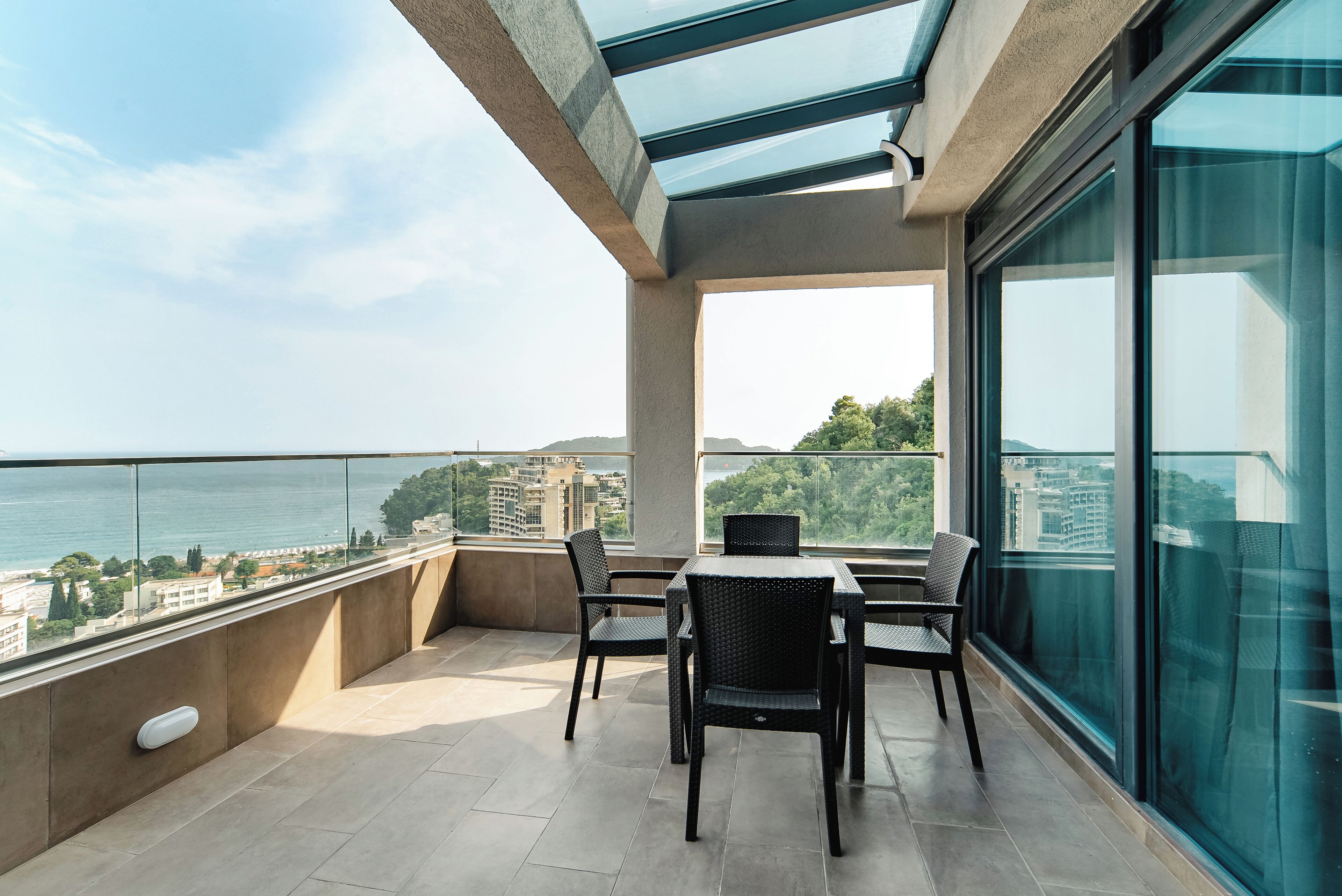 Comfort Penthouse, Sea View | Teres/patio