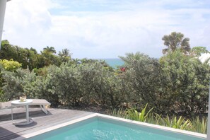 Pool - Villa Mangrove 2 people, sea view, in the heart of the Riviera of the Guadeloupe Islands (Sainte-Anne)