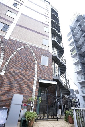 Façade de l’hébergement