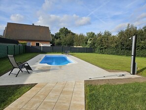 Outdoor pool - Holiday Apartment With 1 Bedroom (Norderbrarup)