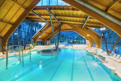 Charming apartment with a view of the Alps at the Snovik wellness center