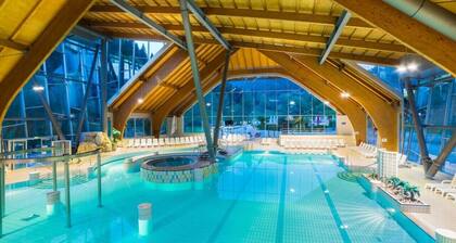 Charming apartment with a view of the Alps at the Snovik wellness center