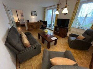 Living area - Residenz am Deich, Apartment 16 (Norden)