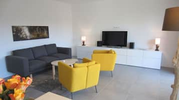 Mobile Home | Living area | Fireplace