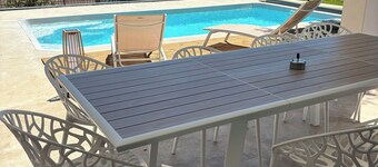 New villa with swimming pool in Rosieres Ardèche 10 pers max