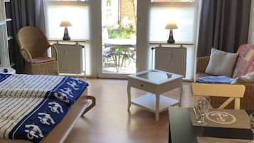 Casa | 1 camera, con arredamento individuale, ferro/asse da stiro, lenzuola