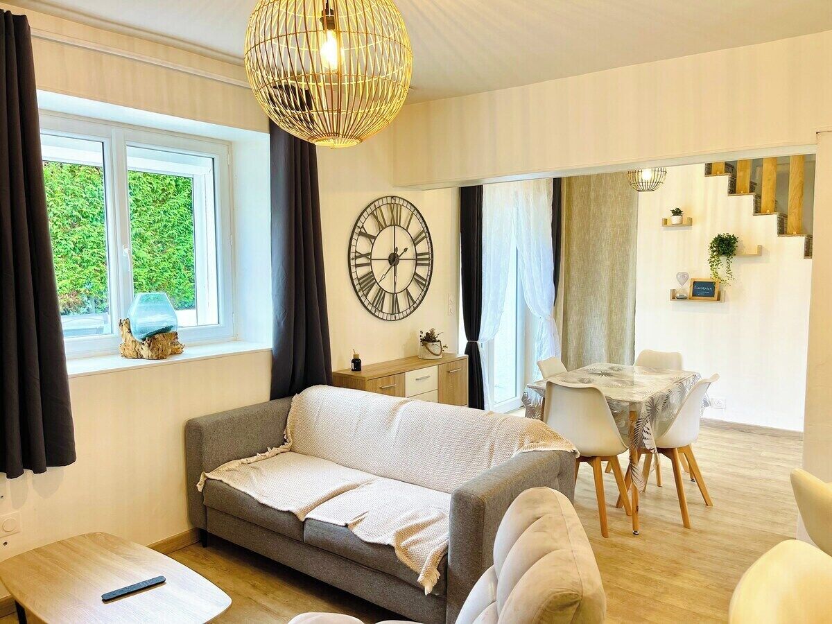 Televisie en een open haard