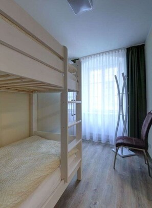 2 bedrooms, individually furnished, iron/ironing board