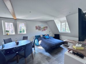 2 bedrooms, desk, iron/ironing board, travel cot - Duplex hyper center parking (Haguenau)