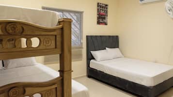 Free WiFi, bed sheets