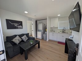 Premier Cabin, Patio | Living area