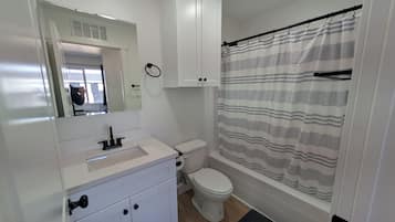 Signature Cabin, Patio | Bathroom