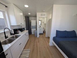 Signature Cabin, Patio | Living area