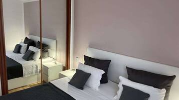 2 bedrooms, individually furnished, iron/ironing board