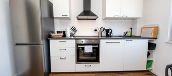 Modern maisonette apartment in the riverside district